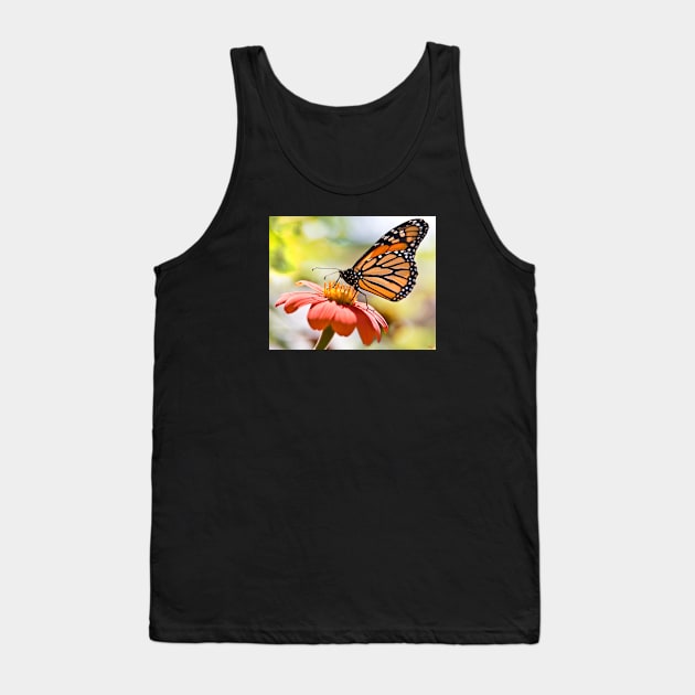 Monarch Butterfly Tank Top by Chris Lord